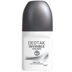 Deotak Roll On Deodorant Invisible For Men 35 ML