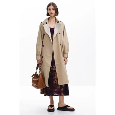 Combined trench coat