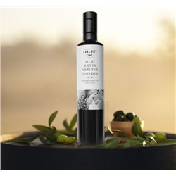 Оливковое масло Carletti Extra Virgin – бутылка Dorica 750 мл. – Первое холодное прессование