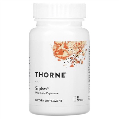 Thorne, Siliphos, 90 капсул