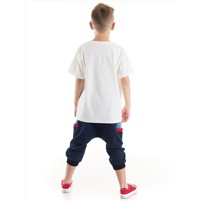 MSHB&G Комплект из футболки и шорт-капри для мальчика Rock Soul