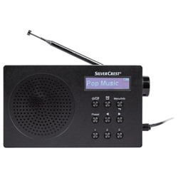 SILVERCREST DAB+ Radio Mono »SDR 15 A2«, Bluetooth
