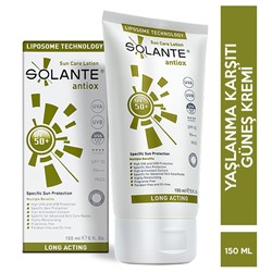Solante Antiox Spf 50 150 ML Anti Aging Etkili Güneş Kremi
