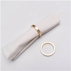 Золотое кольцо для салфеток Karaca Home Lana, состоящее из двух частей