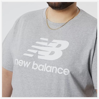 Essentials Stacked Logo Tee