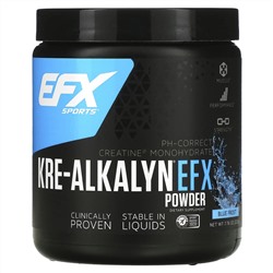 EFX Sports, Kre-Alkalyn EFX, порошок, со вкусом «Морозная свежесть», 220 г (7,76 унции)