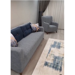 Чехлы для дивана упаковка (2 шт на диван +2 шт  кресло) размер стандарт