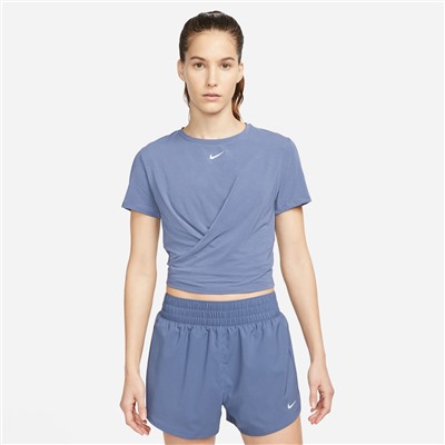 Camiseta de deporte One Luxe - Dri-FIT - fitness - azul