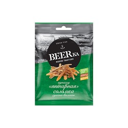 «Beerka», путассу «янтарная» соломка сушёно-вяленая, 25 г
