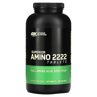 Оптимум Нутришэн, Superior Amino 2222 Tabs, 320 таблеток