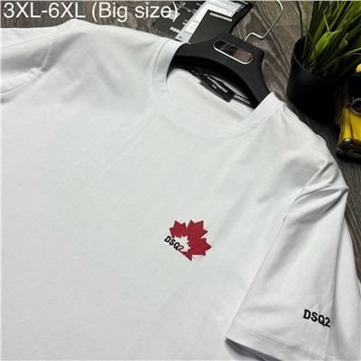 BIG SIZE 💪 𝐍𝐄𝐖 Collection 2024❤️‍🔥 DSQ2 ❤️‍🔥❤️‍🔥 ► Брендовая мужская футболка ​ ► Производство Турция 🇹🇷