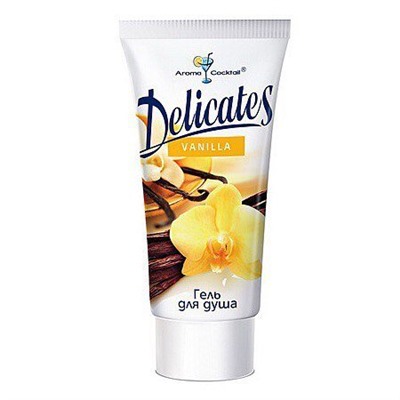 Гель для душа Delicates "Vanilla" 200 ml