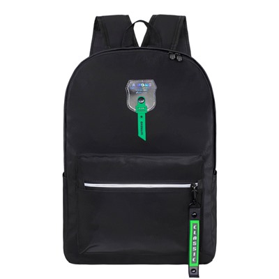 Рюкзак MERLIN G701 черно-зеленый
