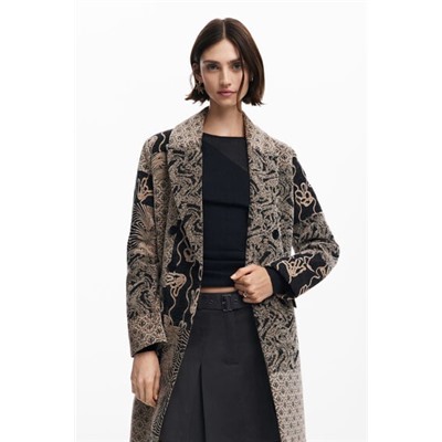 Long patch coat