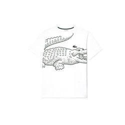Lacoste - TEE HOMME - футболка с принтом - белый