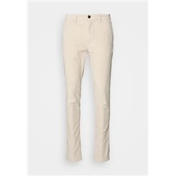 Selected Homme - SLHSSLIM ROBIN PANTS - брюки из ткани - бежевые