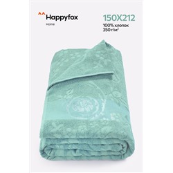 Махровая простыня 150Х212 Happy Fox Home