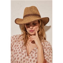 Women'secret Sombrero rústico rayas