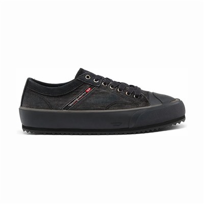 Sneakers - cuero - negro - suela: 4 cm