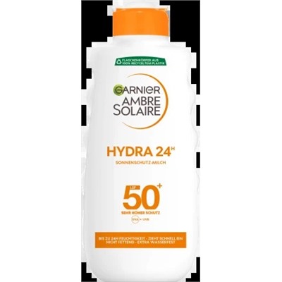Солнечное молочко Hydra SPF 50+, 200 мл