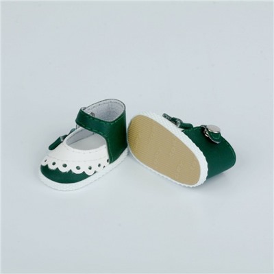 «Туфли зеленые с белым» PR64072