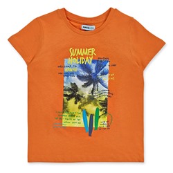 Camiseta Beach Days - 100% algodón - naranja