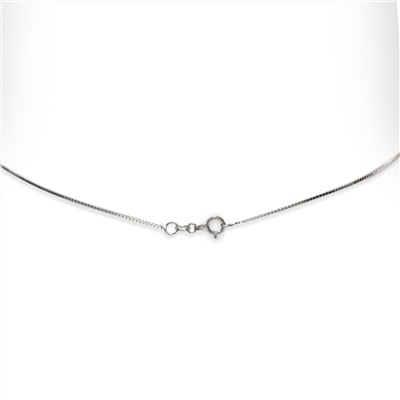 Collar con colgante - plata 925 - perla de agua dulce - Ø: 9 - 9.5 mm
