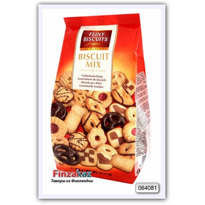 Ассорти печенья с темным шоколадом Biscuit mix Feiny Biscuits 400 гр