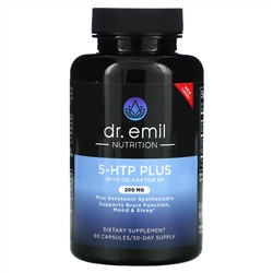 Dr Emil Nutrition, 5-HTP Plus, 200 мг, 60 капсул