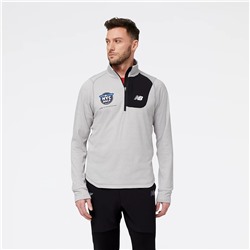 United Airlines NYC Half NB Heat Grid Half Zip