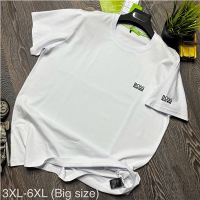 BIG SIZE 💪 𝐍𝐄𝐖 Collection 2024❤️‍🔥 BOSS ❤️‍🔥❤️‍🔥 ► Брендовая мужская футболка ​ ► Производство Турция 🇹🇷
