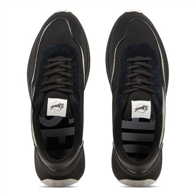 Sneakers - cuero - negro y blanco