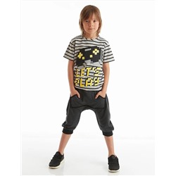 MSHB&G Комплект из футболки и шорт-капри для мальчика Lets Play