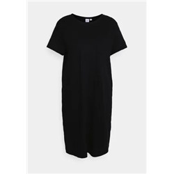 Gap Tall - SOLID TEE DRESS - платье из джерси - черный