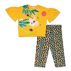 Conjunto camiseta + leggings Tropic Feelings - algodón - multicolor
