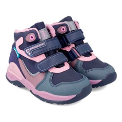 Biomecanics - sneakers altas - azul y rosa