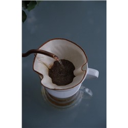 YOFU (2 ADET) Çift Katlı V60 Kumaş Kahve Filtresi Yıkanabilir Kahve Bezi Filtresi-%100 Ham Pamuk Bez