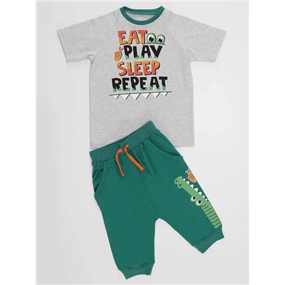 Denokids Play Time - комплект капри с футболкой для мальчиков