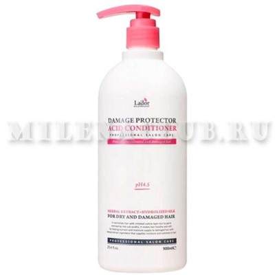 La`Dor Кондиционер для повреждённых волос Damaged Protector Acid Conditioner 900 мл