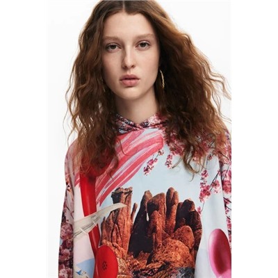 Printed sweatshirt M. Christian Lacroix