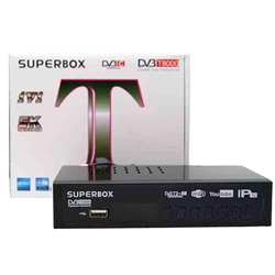Цифровая ТВ приставка DVB-T2 SUPER BOX T8000 (Wi-Fi) + HD плеер