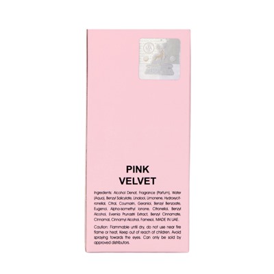 Парфюмерная вода женская Pink Velvet (по мотивам La Rive Pink Velvet), 30 мл