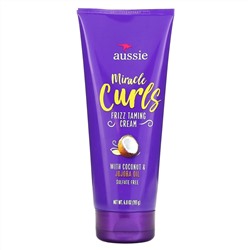 Aussie, Miracle Curls, крем для укладки вьющихся волос, кокос и масло австралийского жожоба, 193 г (6,8 унции)