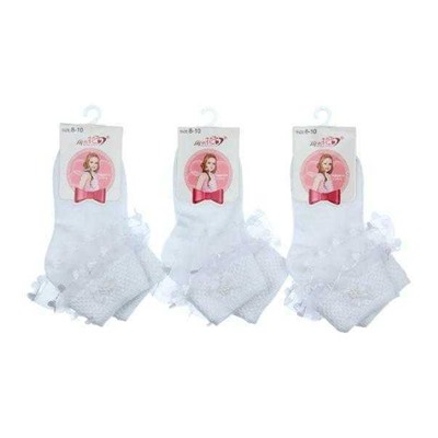 Носки детские для девочек с рюшей Fashion Socks Tongxinhua