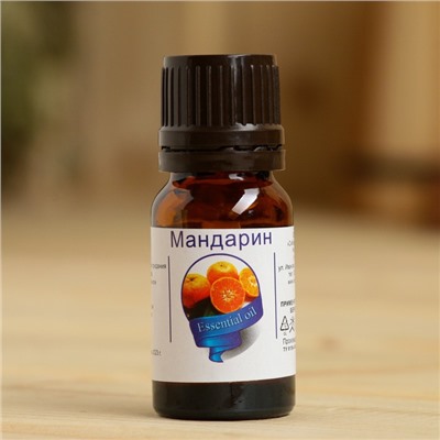 Эфирное масло "Мандарин", флакон-капельница, аннотация, 10 мл