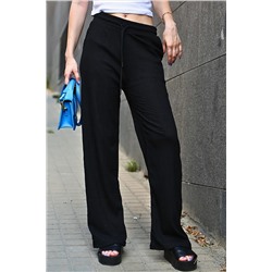 MADMEXT Черные базовые женские брюки с эластичной резинкой на талии MG1870