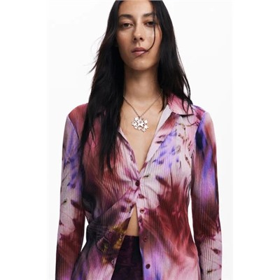 Tie-dye print shirt