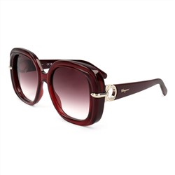 Ferragamo - gafas de sol - burdeos - protección solar: categoría 3