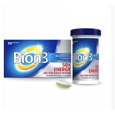 Bion3 50+ Energy для иммунитета и кишечника