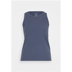 GAP - HIGH NECK TANK - Топ - темно-синий